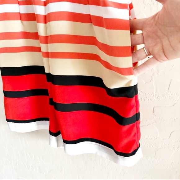 Peter Som for Design Nation Chic Sleeveless Stripe Romper One Piece Jumpsuit 10 - Picture 7 of 8